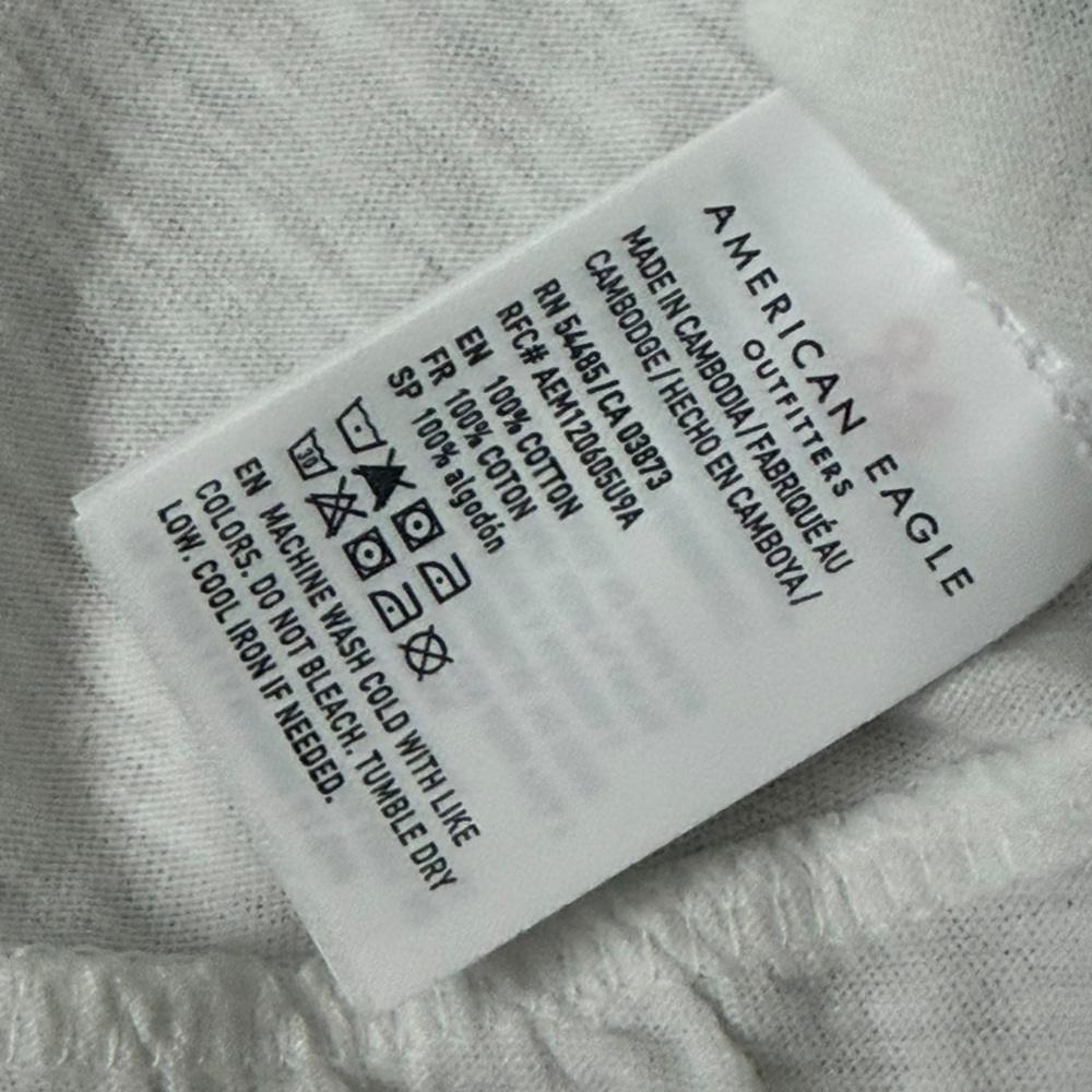 American Eagle Outfitters Cream Ruffle Camisole - Picture 9 of 9